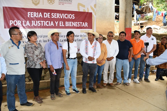 Segunda feria de servicios en Joya Real de Cochoapa el Grande