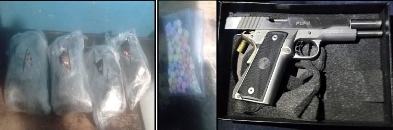 GN y Ejército Mexicano, aseguran posible droga en Baja California