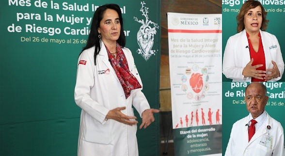 IMSS lanza Triada por la Salud para prevenir enfermedades cardiovasculares y fomentar hábitos saludables en la mujer