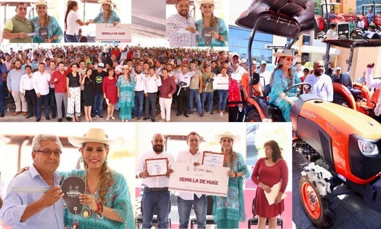 Destina Evelyn Salgado más de 43 MDP de inversión en apoyos al campo