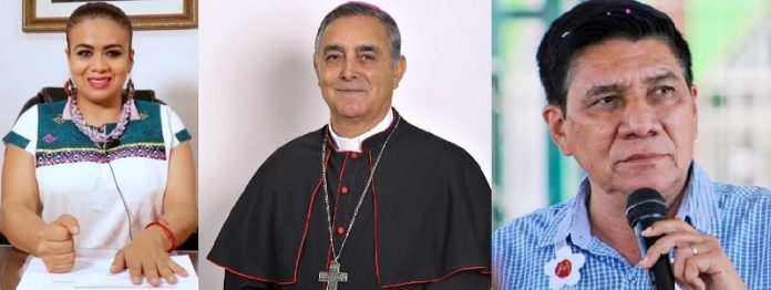 Obispo: señalamientos de escándalo. . Rangel Mendoza —abriéndose sin ningún recato como literal vocero de ese grupo delictivo— puso otra vez el dedo en la llaga