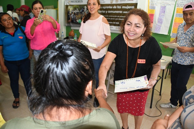 La SEMUJER inició los talleres comunitarios sobre Derechos Agrarios de las mujeres en Atoyac de Álvarez Guerrero