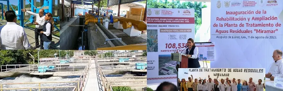 "Empresarios reconocen liderazgo transformador de Evelyn Salgado". "Inauguran Obras Hidrosanitarias en Acapulco: Inversión de 300 mdp"