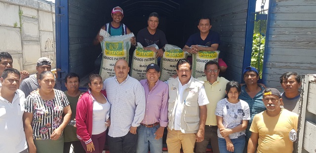 Entrega Sagadegro apoyos del Programa de Estabilización del Precio de la Masa y la Tortilla en Eduardo Neri