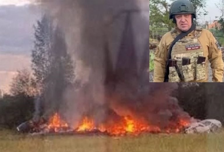 Incidente Aéreo en Rusia: Líder del Grupo Wagner, Yevgueni Prigozhin, Reportado Muerto