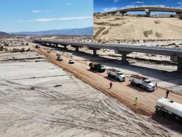 Rehabilitación y Acondicionamiento del Camino Alterno al Puente de Los Arrastres Número 1 en Baja California