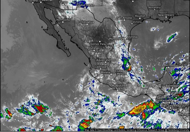 Pronostican lluvias fuertes para las próximas 72 horas en Guerrero: SGIRPCGRO. Se recomienda mantenerse alertas ante el incremento del riesgo de deslaves y derrumbes