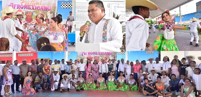 Se realizó el Festival Afromexicano", en Marquelia, hoy en el gobierno que encabeza, Evelyn Salgado los reconoce e impulsa acciones en favor de los pueblos indígenas y afromexicanos que habían sido discriminados y excluidos