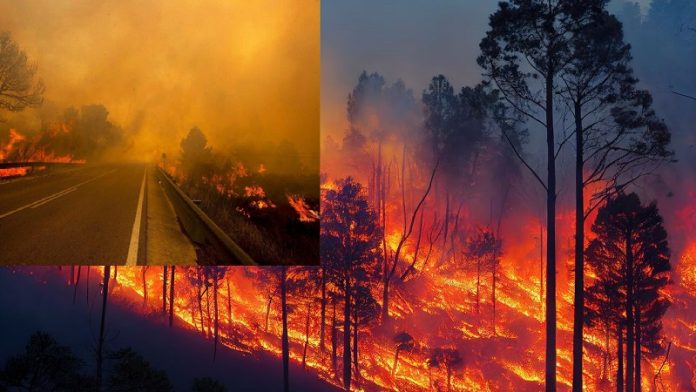 Terror de Incendios Evacuaciones Masivas en España y Canadá. En la Columbia Británica, miles de residentes permanecen en alerta máxima