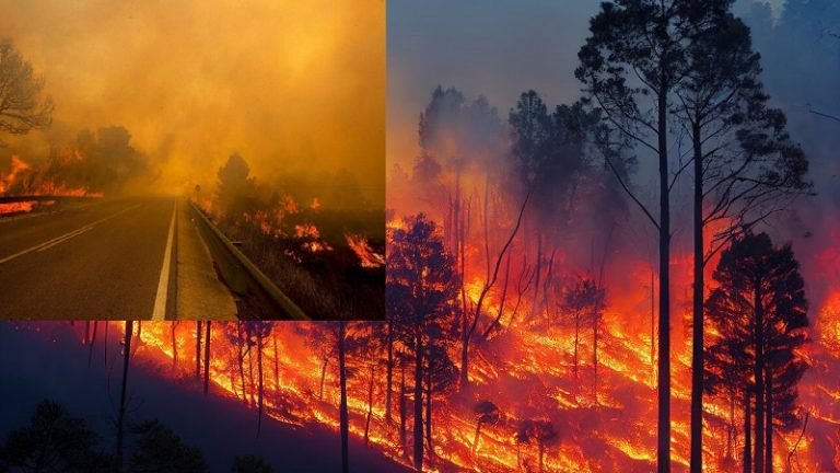«Terror de Incendios: Evacuaciones Masivas en España y Canadá»