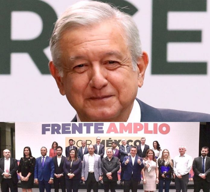AMLO: dividir al Frente Amplio. Gama Pérez se limita a administrar los dineros de los contribuyentes sin ofrecer resultados