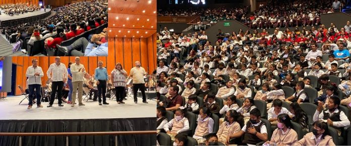 Concierto Didáctico de la Filarmónica en Chilpancingo con 1,500 Estudiantes