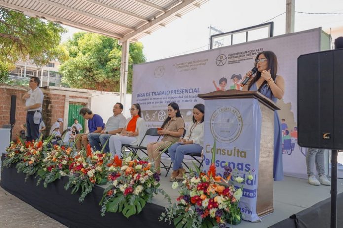 Culmina El Congreso las mesas de trabajo presenciales de la consulta a personas con discapacidad, en Acapulco