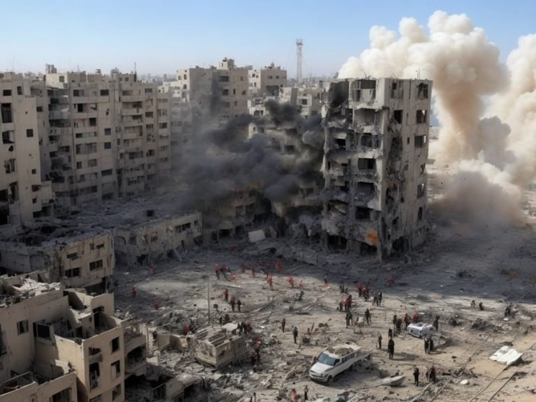 5800 muertos en Gaza, 2320 niños 1276 mujeres y 290 ancianos