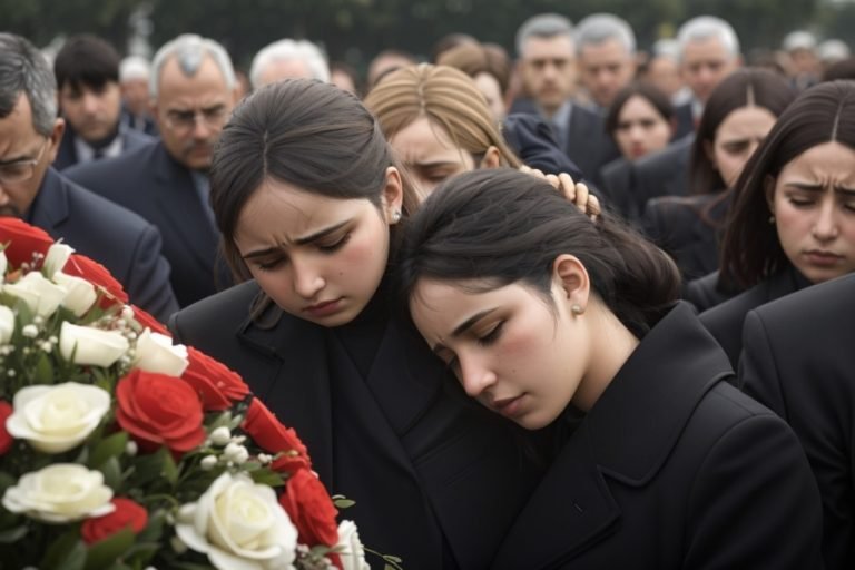 Dolor en Groza en el Funeral de Víctimas del Mortal Bombardeo Ruso