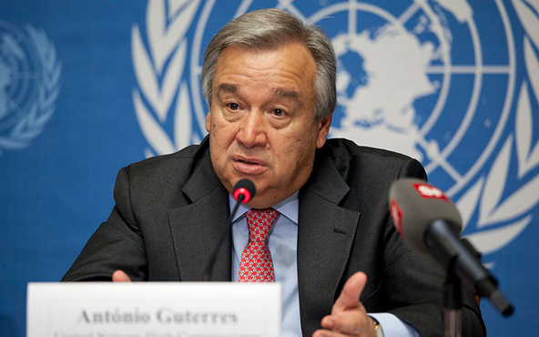 António Guterres denuncia 