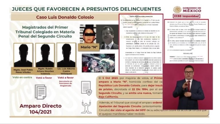 Jueces Favorecen a Presuntos Delincuentes en Casos Controvertidos
