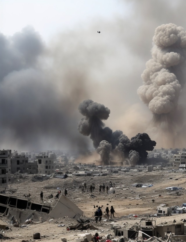 Más de 5000 Muertos en Gaza desde el Inicio de la Guerra con Israel. En las últimas horas, los bombardeos israelíes han continuado, cobrando la vida de 436 personas