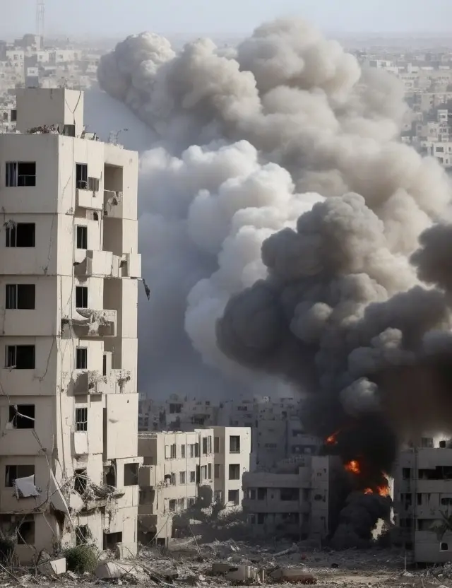 "Masacre en Hospital de Gaza: al Menos 600 Muertos Desencadenan Condenas Mundiales". Los bombardeos continúan día y noche en la Franja de Gaza