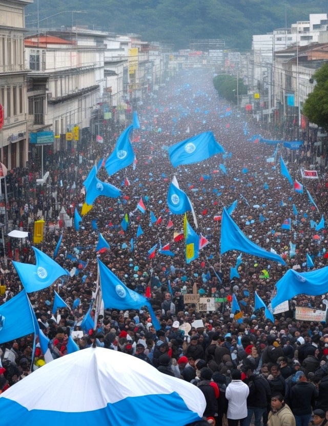 Protestas en Guatemala Exigen Renuncia de Fiscal General. Estas protestas se desencadenaron debido a los allanamientos en la sede del TSE