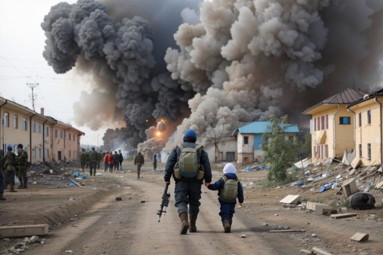 Tragedia en Járkov: Niño de 10 Años y su Abuela Mueren en un Bombardeo Ruso