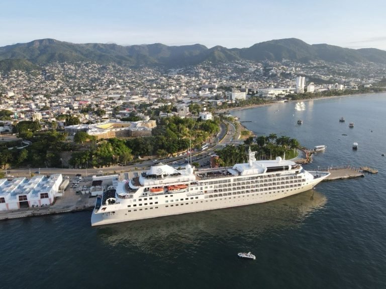 Arriba a Acapulco el navío Silver Wind, es el segundo crucero de la temporada 2023-2024