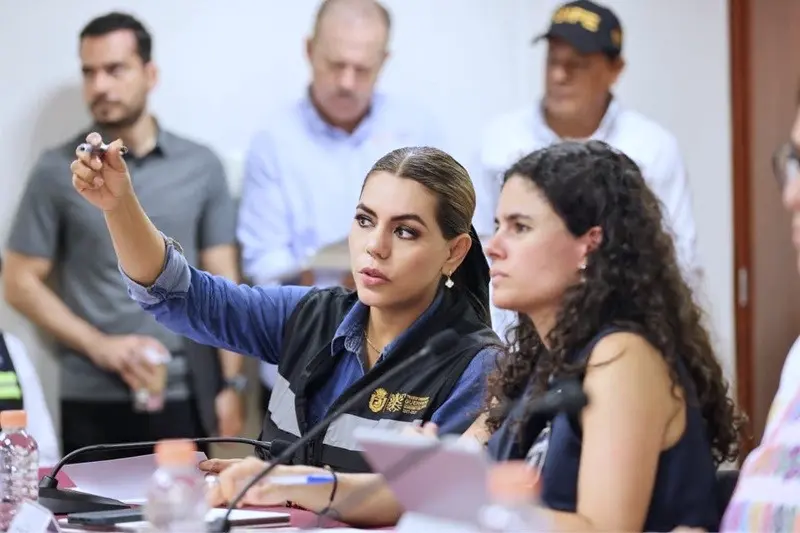 Evaluación de Avances en Limpieza: Evelyn Salgado y Luisa Alcalde en Acapulco y Coyuca, gobierno, se encuentran con más del 90% de avance