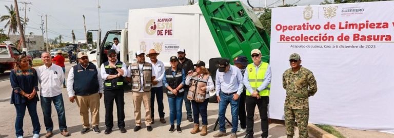 Trabajando juntos, de corazón vamos a levantar Acapulco: Evelyn Salgado