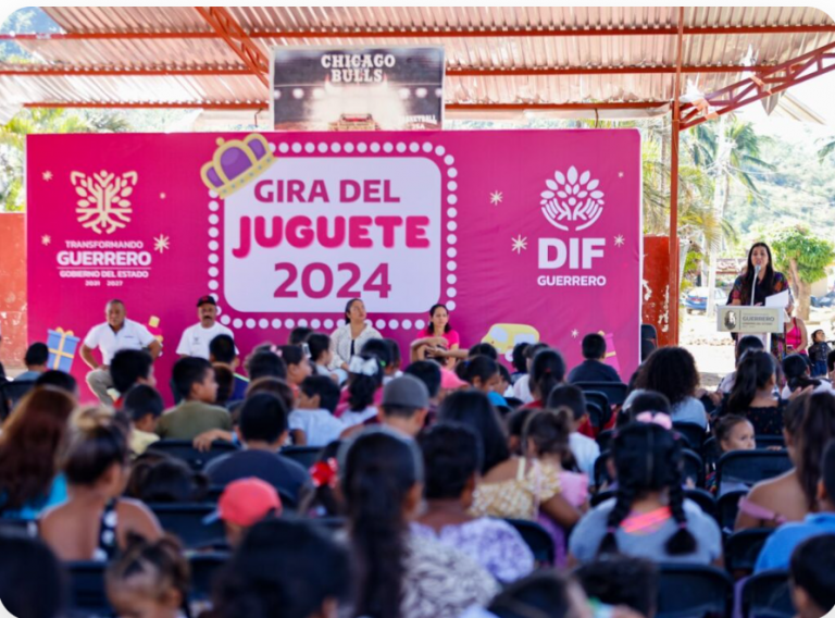 Gira del Juguete 2024 en Ejido Viejo en la región de la Costa Grande