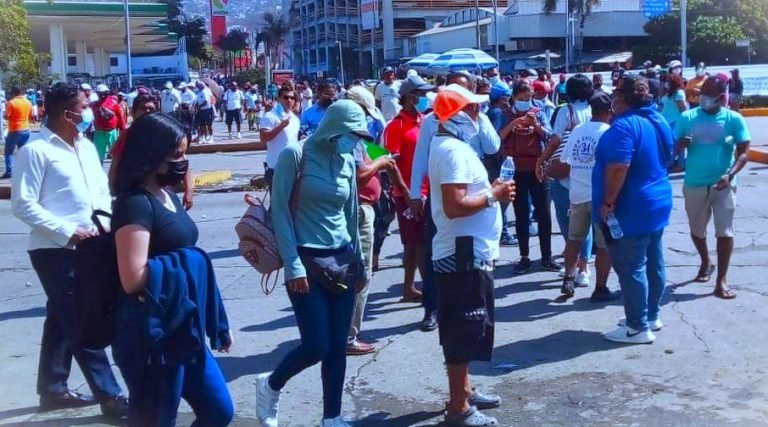 «Incidentes Agresivos en Protesta de la Diana Cazadora en Acapulco»