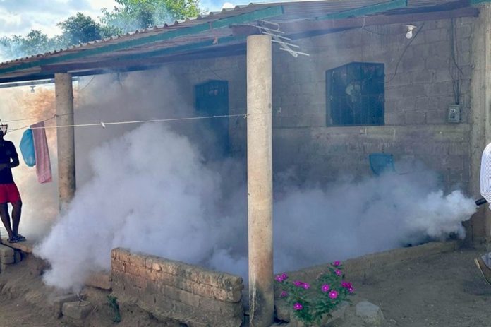 SSG refuerza acciones contra el dengue y servicios de salud en San Marcos, Se atendieron las localidades El Tejoruco, Barrera, El Cacao, Chapopote y Palmitas de Papagayo