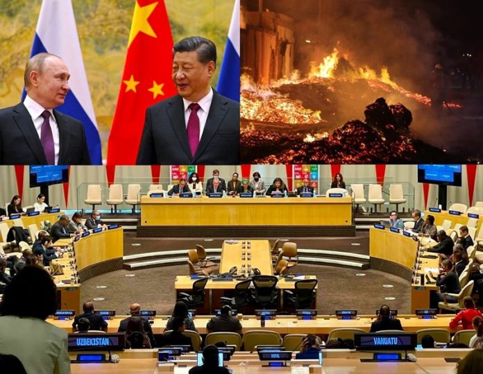 Rusia y China vetan resolución de Estados Unidos. en el Consejo de Seguridad de la ONU sobre alto el fuego en Gaza