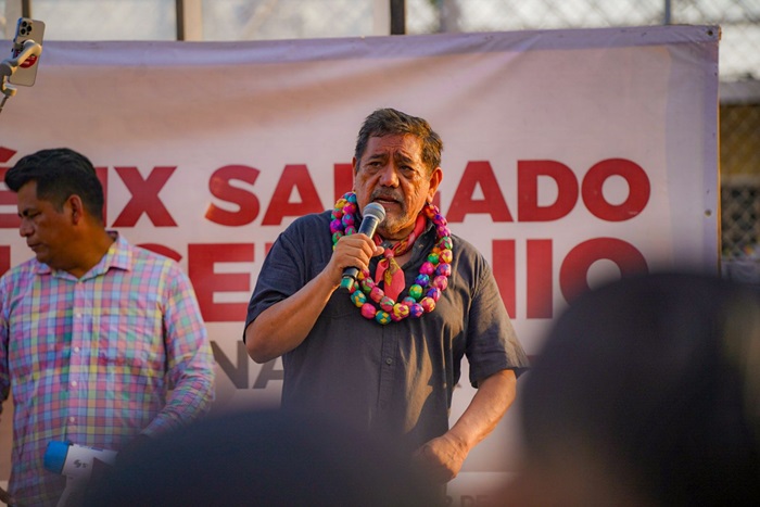 Félix Salgado: no olviden quienes han votado contra el pueblo, la lucha no ha terminado, se debe construir el segundo piso de la Cuarta Transformación