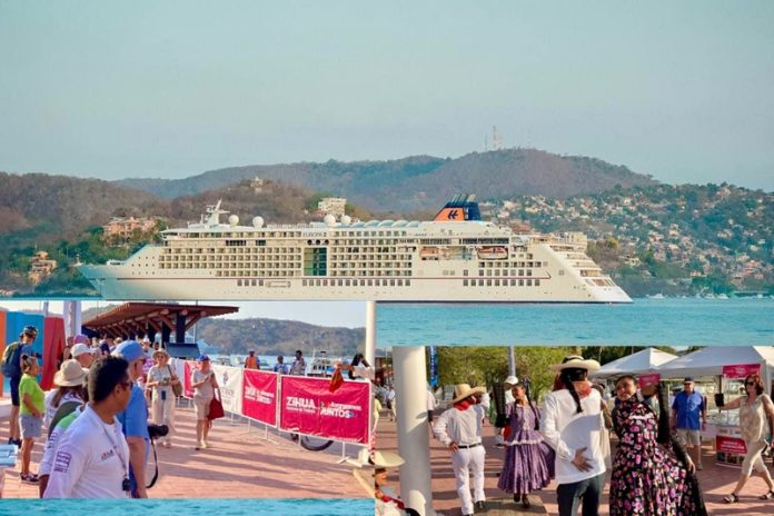 Zihuatanejo en la preferencia turística de la ruta de cruceros internacionales. La cadena de valor turístico se activa de manera importante