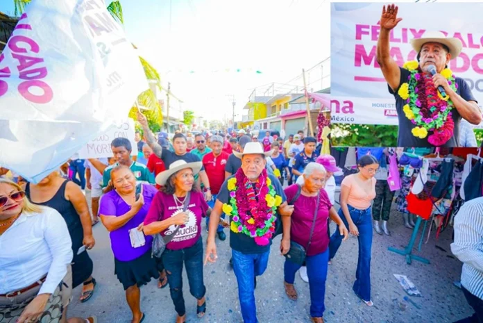 4T cambió la forma de hacer gobierno en México: Félix Salgado, redoblar esfuerzos y a estar atentos el día de la elección, el 2 de junio