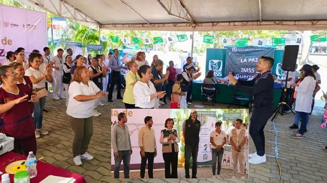 Realiza IMSS Guerrero más de seis mil acciones en su participación en Ferias por la Paz, es un compromiso apoyar estas acciones que se están brindando a la población