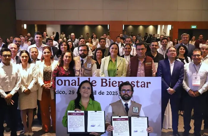 Firman Convenio para Impulsar "La Clínica es Nuestra" y "Salud Casa por Casa", se firmó entre la Secretaría del Bienestar y el IMSS Bienestar,