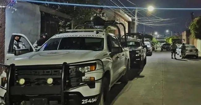 Personas asesinadas en Guanajuato al menos tres sujetos armados ingresaron por la fuerza a la vivienda La zona fue acordonada