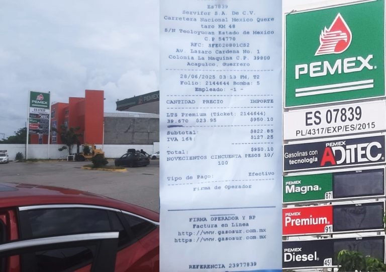 «Gasolinera en Acapulco acusada de robar a ciudadano: «Me llenaron el tanque en menos de 4 minutos»»