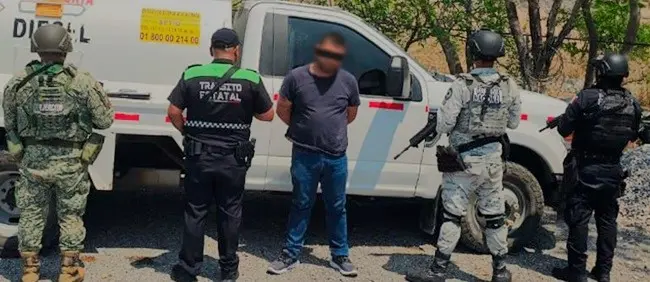 Recupera Tránsito Estatal pipa con reporte de robo en el municipio de Iguala de la Independencia como resultado de las acciones de video