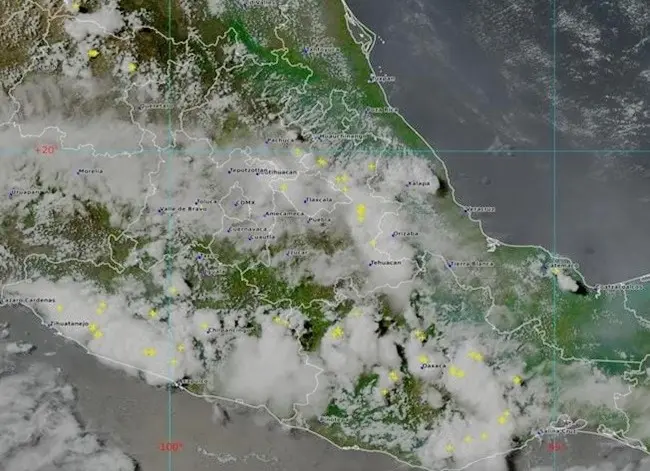 Se pronostican lluvias fuertes para este martes en Guerrero