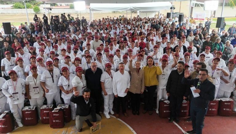 Sheinbaum supervisa arranque formal de Salud Casa por Casa; Ariadna Montiel destaca su alcance histórico Sheinbaum supervisa arranque formal de Salud Casa por Casa; Ariadna Montiel destaca su alcance histórico