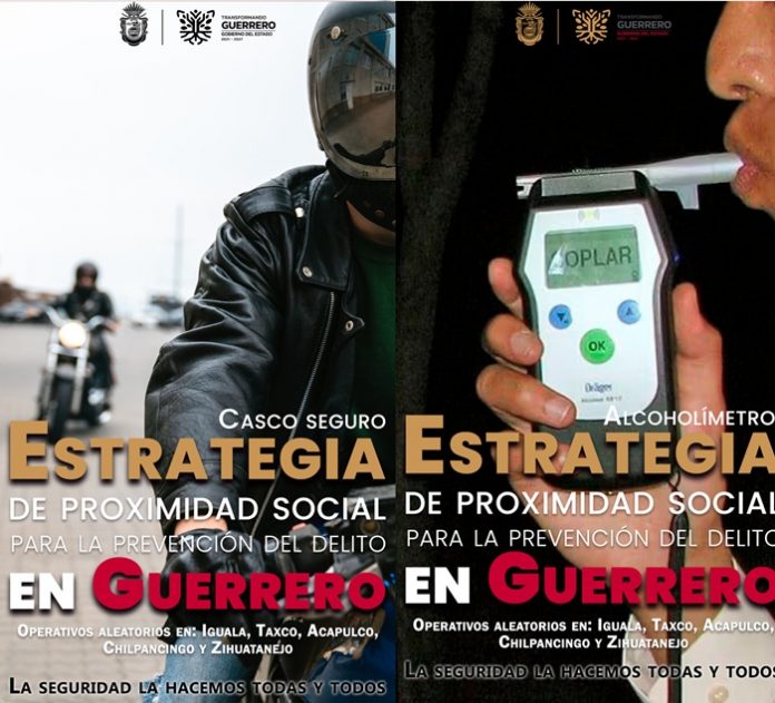 Refuerza gobierno de Guerrero acciones de proximidad social y prevención del delito, hizo un llamado a la ciudadanía a colaborar con esta estrategia preventiva, así como a respetar el reglamento de tránsito