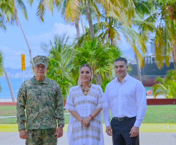 🌟 Evelyn Salgado encabeza una semana de avances para Guerrero, celebró una reunión estratégica con el secretario de Seguridad, Omar García Harfuch, y el almirante Raymundo Morales Ángeles, titular de la Secretaría de Marina.
