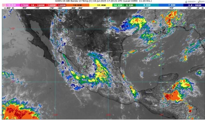 Se pronostican lluvias de ligeras a moderadas en Guerrero