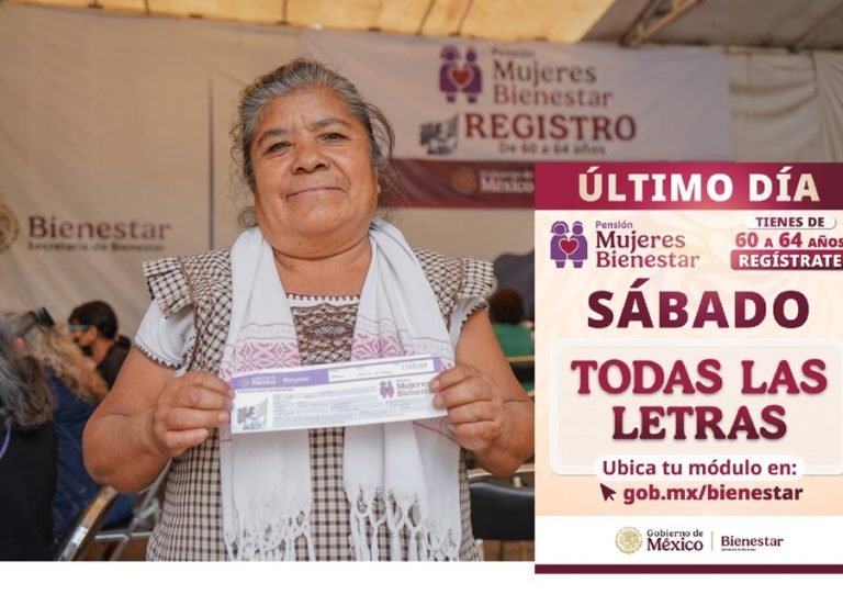 ⏳💳 Último día: hoy cierra registro a las Pensiones para Mujeres y Adultos Mayores: Ariadna Montiel