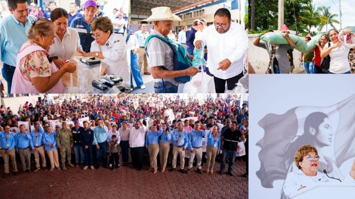 🌾❤️ Tianguis del Bienestar llega a Quechultenango Guerrero, con sus montañas verdes y su gente de manos callosas, ha resistido la pobreza, la violencia, y la indiferencia