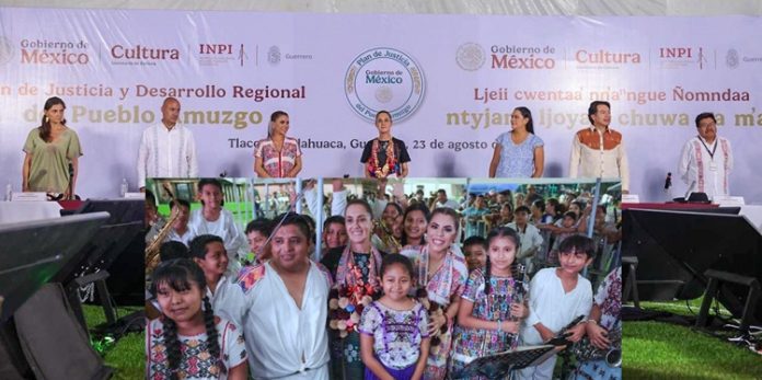 🌿⚖️ Evelyn Salgado y Claudia Sheinbaum instalan Plan de Justicia para el Pueblo Amuzgo en Guerrero, abre un camino que podría replicarse en otras regiones indígenas del país