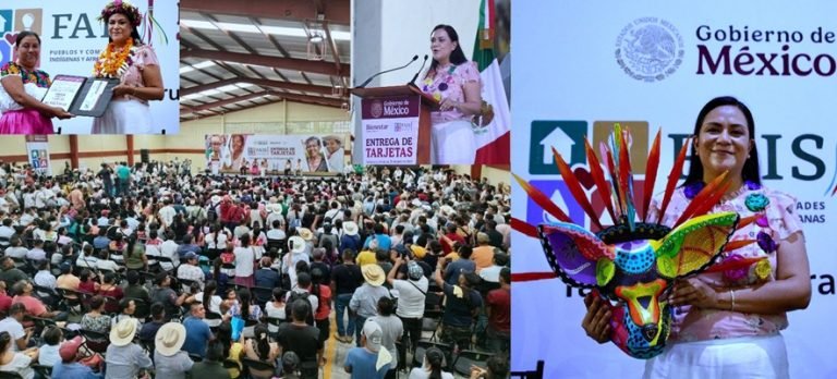 💧🛠️ Veracruz: entregan 1,418 mdp a pueblos indígenas para obras de infraestructura social