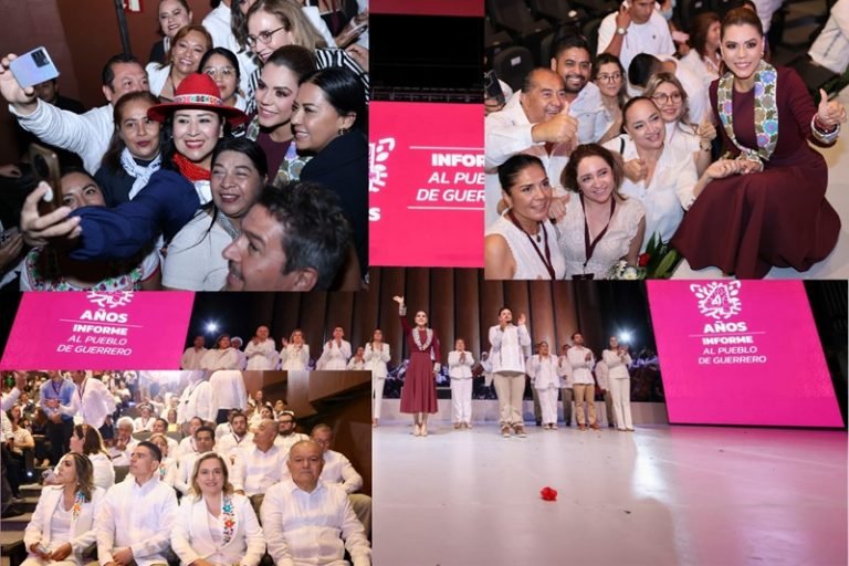 «La transformación llega a todos los rincones»: Evelyn Salgado rinde informe histórico en Guerrero